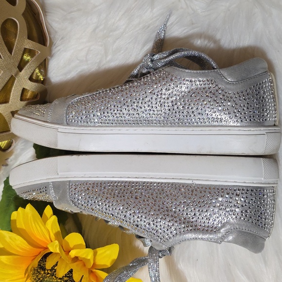Kenneth Cole Kam Shine Rhinestone Women's Sneakers - Picture 5 of 8